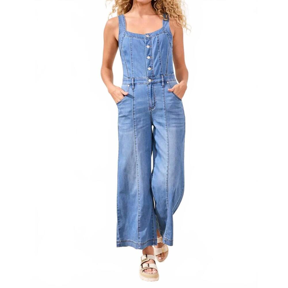 NEW TRIBAL adjustable straps jumpsuit in amalfi coast